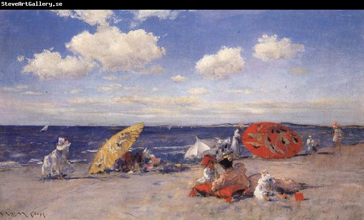 William Merrit Chase At the Seaside